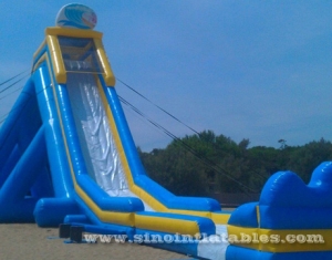 extreme stunt giant inflatable hippo water slide for adults