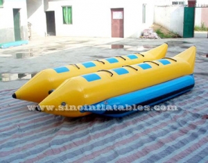 8 persons double row inflatable banana boat