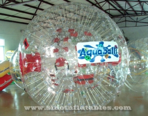 transparent inflatable human hamster ball