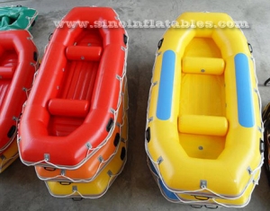 drifting N fishing inflatable raft