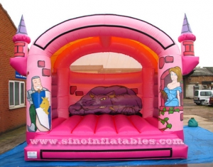 children prince and princess bouncy castle