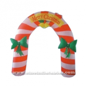 Christmas holiday inflatable advertising arch