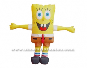 inflatable Sponge bob moving cartoon