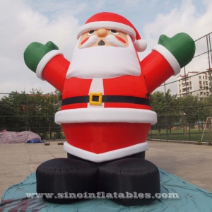5 meters high giant inflatable santa claus