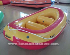 4 persons inflatable river raft with 2 beams