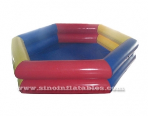double rail small inflatable swimming pool