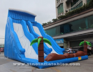 12m high palm trees adults giant inflatable slide