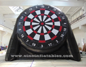 double side giant inflatable soccer dart board