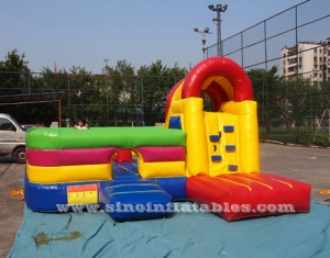 Backyard kids inflatable combo game