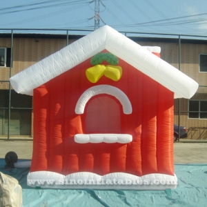 Christmas inflatable snow house
