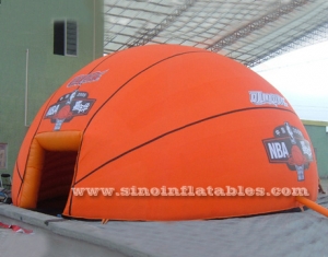 big hemisphere inflatable dome tent