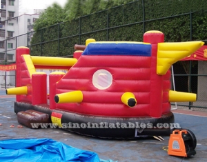 children party pirate ship inflatable bouncer