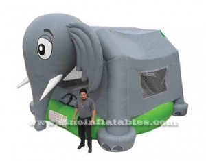 big elephant children inflatable bouncy castle