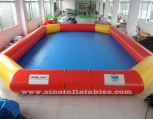 rectangle kids big inflatable water pool