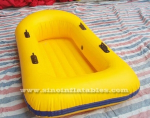 Outdoor kids N adults yellow inflatable kayak