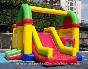 Commercial kids colorful inflatable castle