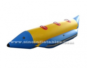 3 persons single row inflatable banana boat