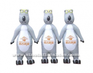 inflatable three little bear moving carton
