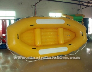4 persons inflatable river raft