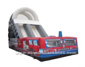 giant fire fighting inflatable slide