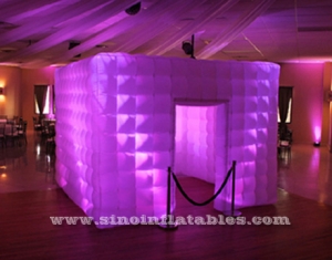 tube led light inflatable photo booth