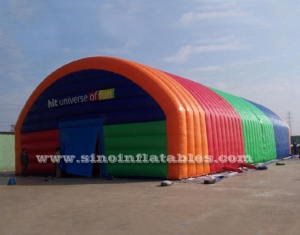 colorful sports arena giant inflatable tent