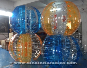 colorful inflatable bubble ball