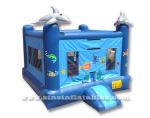 small size sea world inflatable jumper