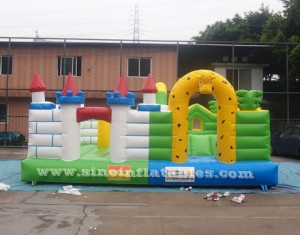 big giraffe toddler inflatable jumping castle