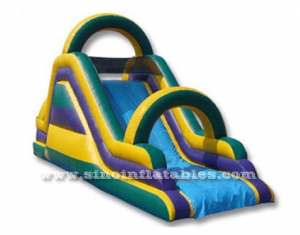 inflatable dry slide with arch