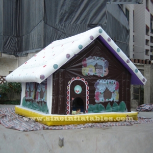 advertising Christmas inflatable snow house