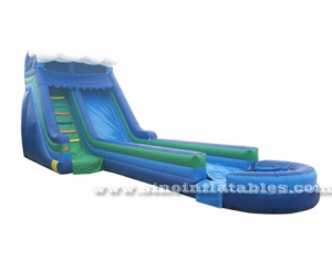 kids parties inflatable wavy water slide