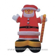 Giant outdoor advertising inflatable Xmas man