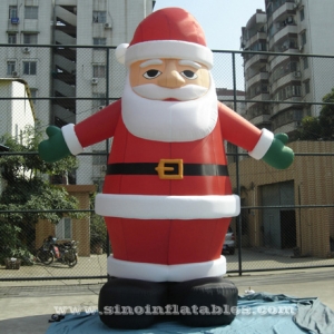 Hot sale advertising inflatable Santa Claus