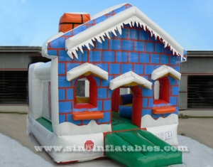 frozen house kids inflatable bouncy castle