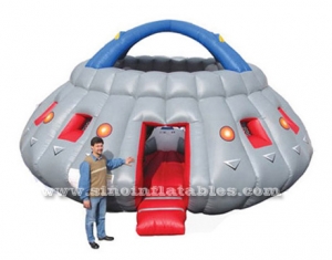kids UFO big inflatable bouncy castle