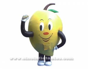 Mango advertising inflatable moving costume