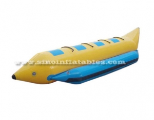 4 persons single row inflatable banana boat