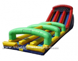 kids N adults inflatable water slide N slip