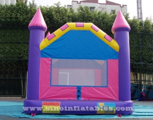 rainbow castle kids inflatable bounce house