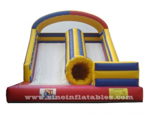 high kids inflatable slide