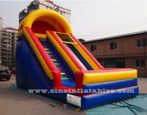 18' high single lane kids inflatable slide