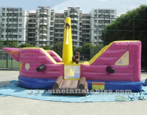 children pirate ship inflatable bouncer