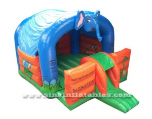 Kids popular elephant inflatable bounce house