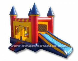 combo caslte bounce house with slide