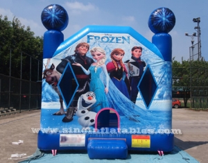 commercial grade kids inflatable frozen bounce house