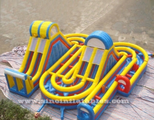 kids giant obstacle course inflatable playground