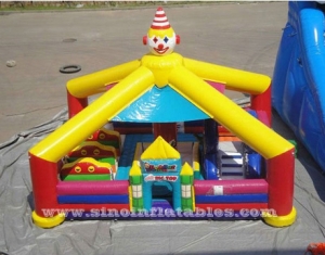 clown inflatable playaground