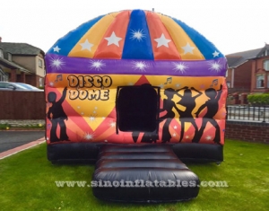 square disco dome bouncy castle