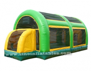blow up kids inflatable soccer court